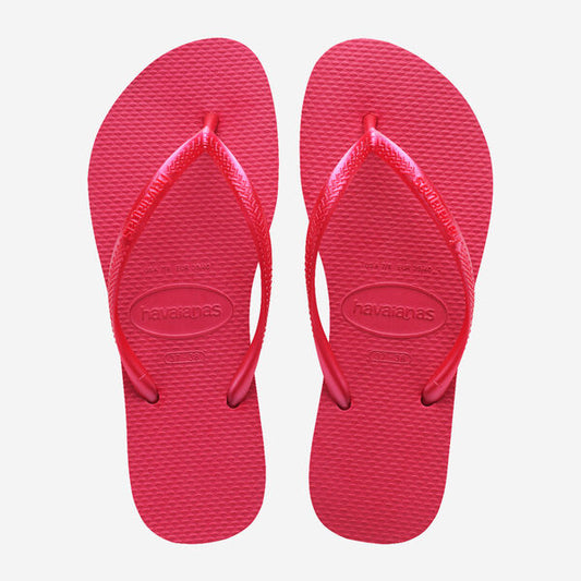 Havaianas Slim Flip Flops in Pink Fever
