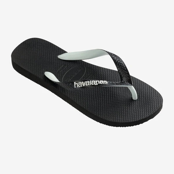 Havaianas Top Mix Flip Flops in Black/Black