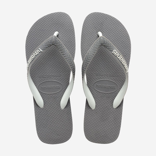 Havaianas Top Mix Flip Flops in Steel Grey