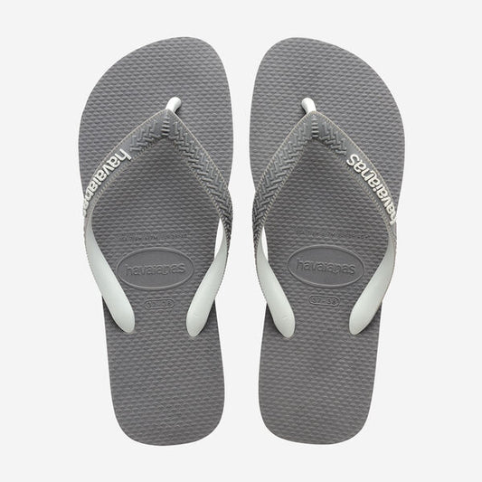 Havaianas Top Mix Flip Flops in Steel Grey