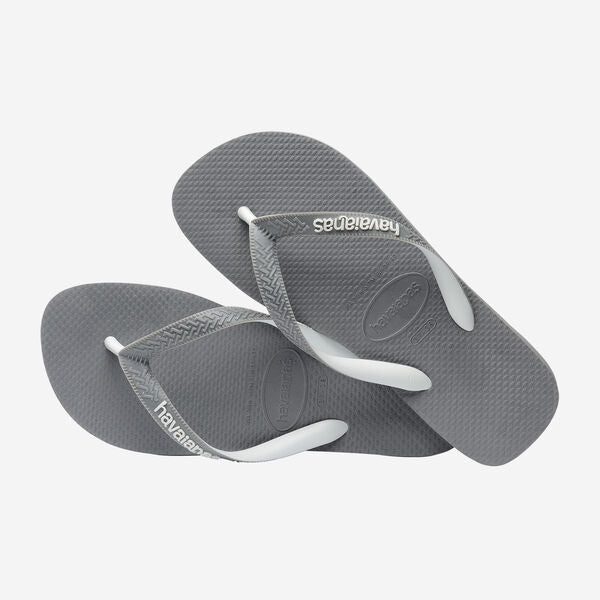 Havaianas Top Mix Flip Flops in Steel Grey