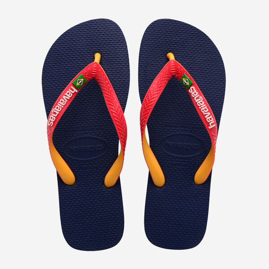 Havianas Brasil Mix in Navy Red