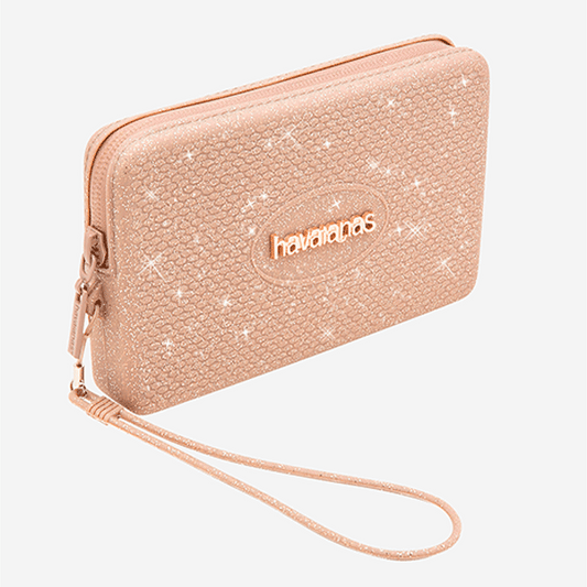 Havaianas Mini Bag Plus Glitter in Golden