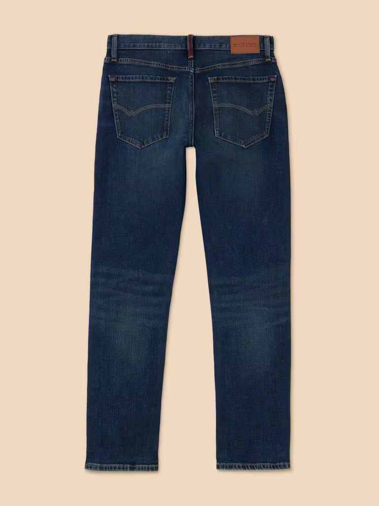 White Stuff Eastwood Straight Jean in Dark Blue