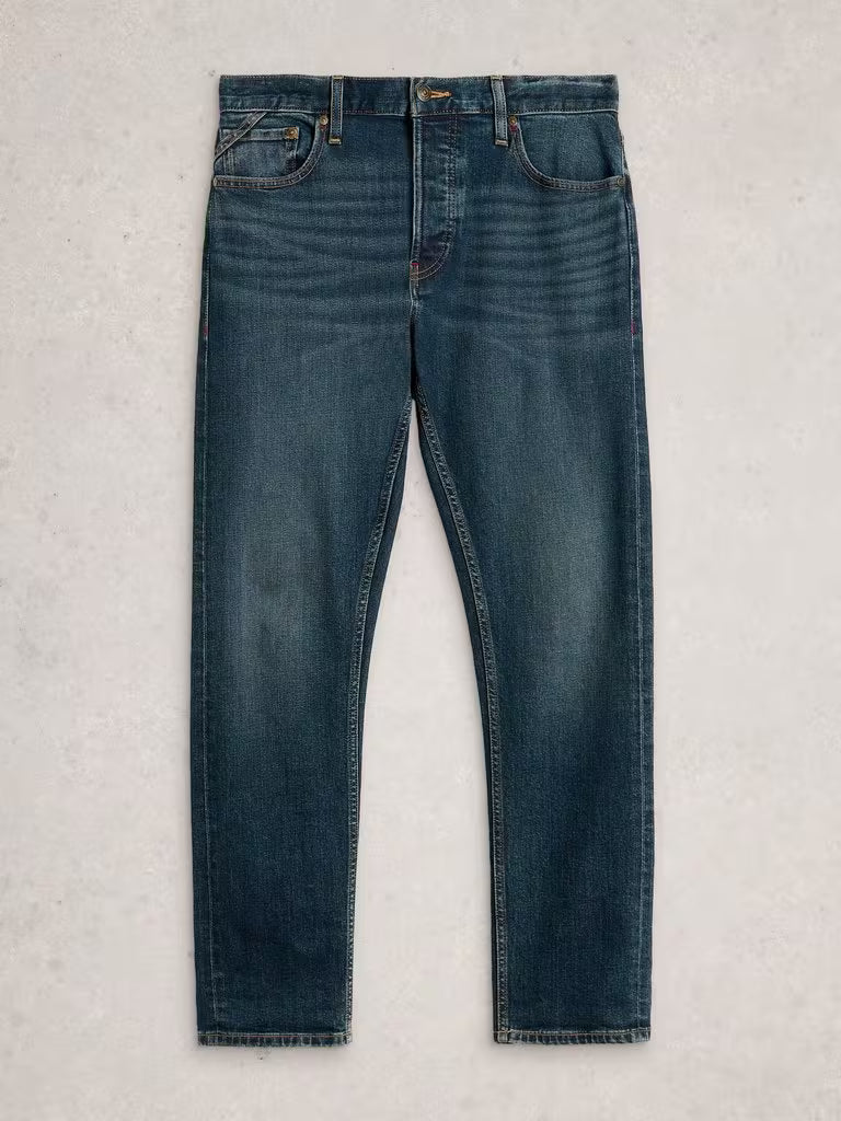 White Stuff Eastwood Straight Jean in Dark Blue
