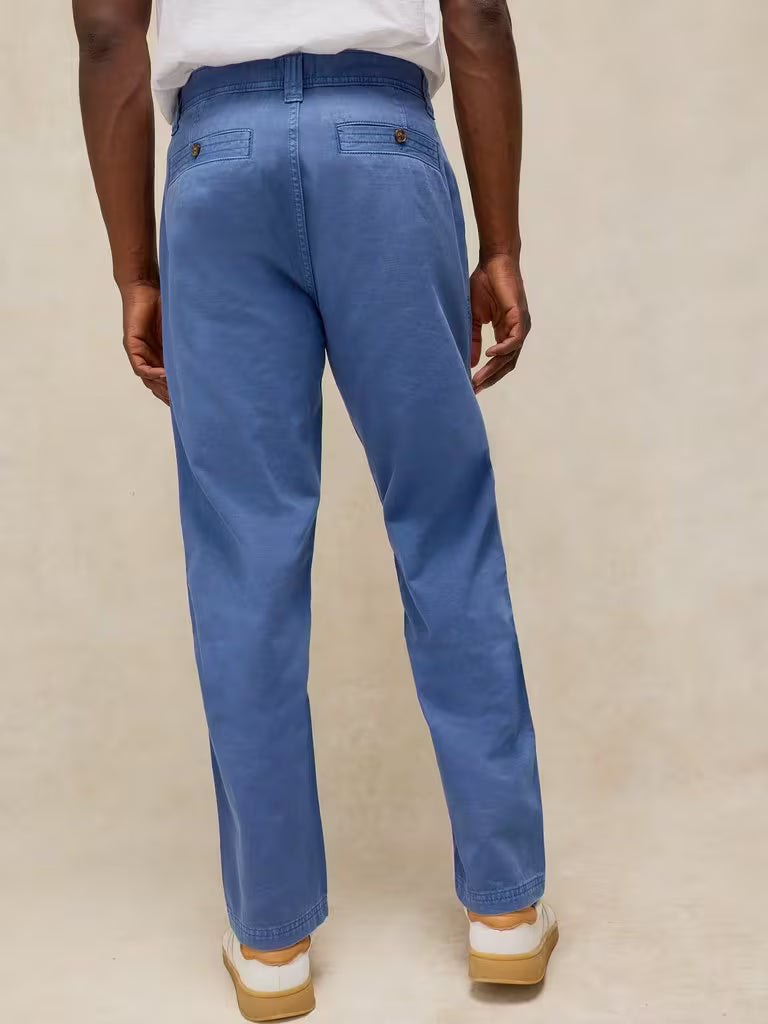 White Stuff Chapman Casual Trousers in Indigo Blue
