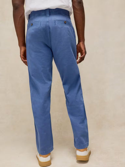 White Stuff Chapman Casual Trousers in Indigo Blue