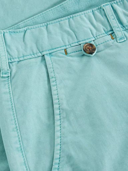 White Stuff Sutton Organic Chino Shorts in Light Blue