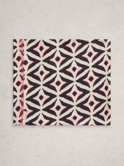 White Stuff Versatile Neck Jersey Roll in Natural Print