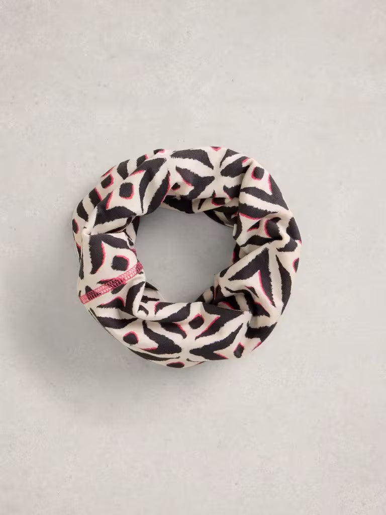 White Stuff Versatile Neck Jersey Roll in Natural Print