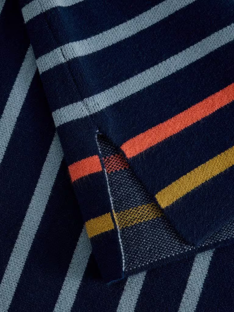 White Stuff Carla Jumper in Navy Multi