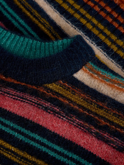 White Stuff Florence Stripe Jumper in Navy Stripe