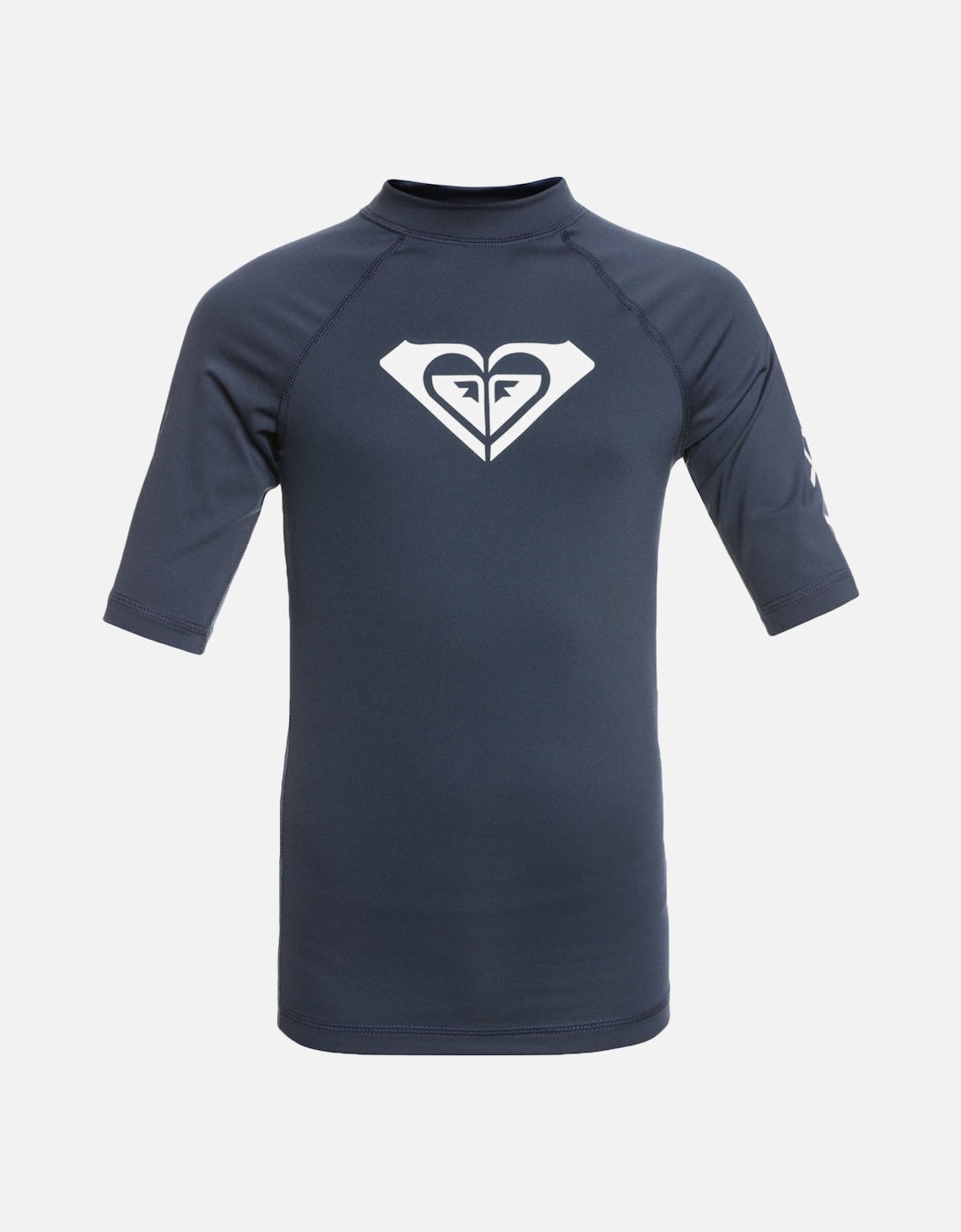Roxy Whole Hearted Short Sleeved Rash Vest in Mood Indigo