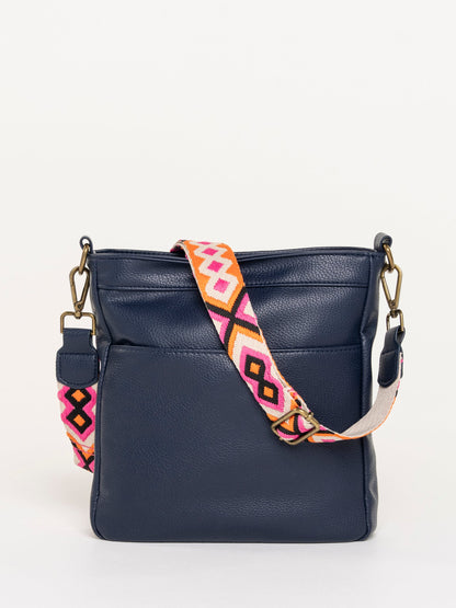 Brakeburn Sierra Navy Cross Body Bag