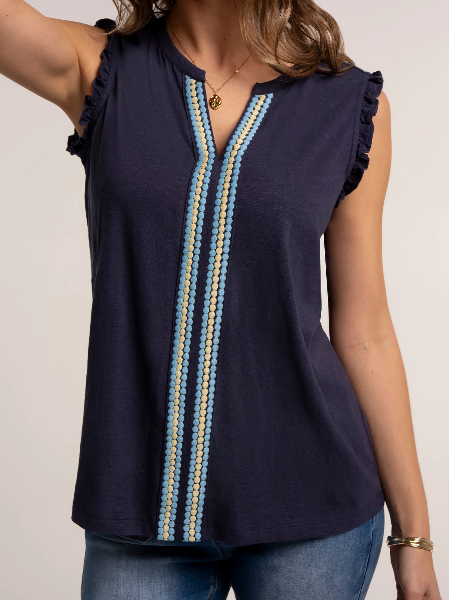Brakeburn Jenny Sleeveless Blouse
