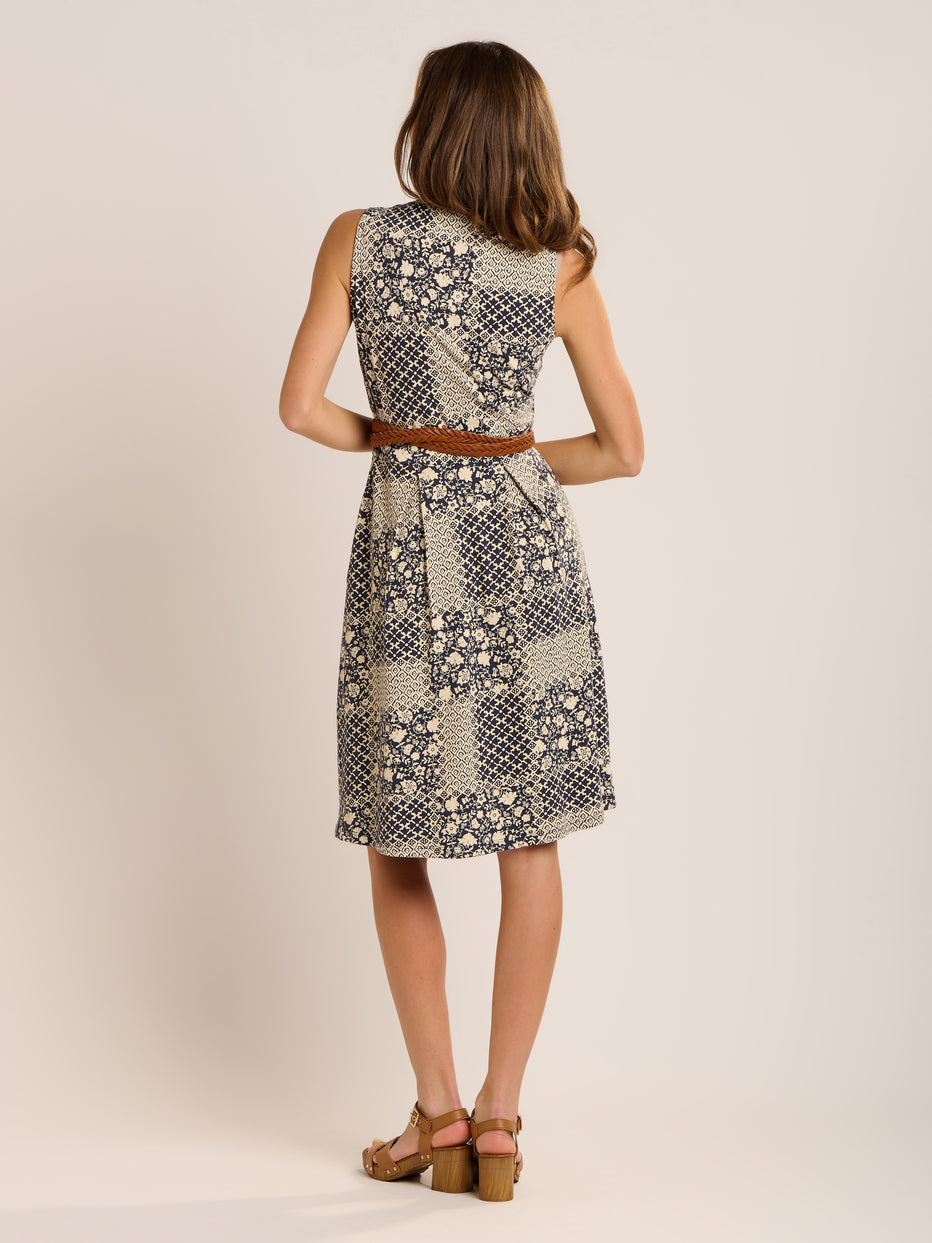 Brakeburn Iro Jersey Knee Length Dress