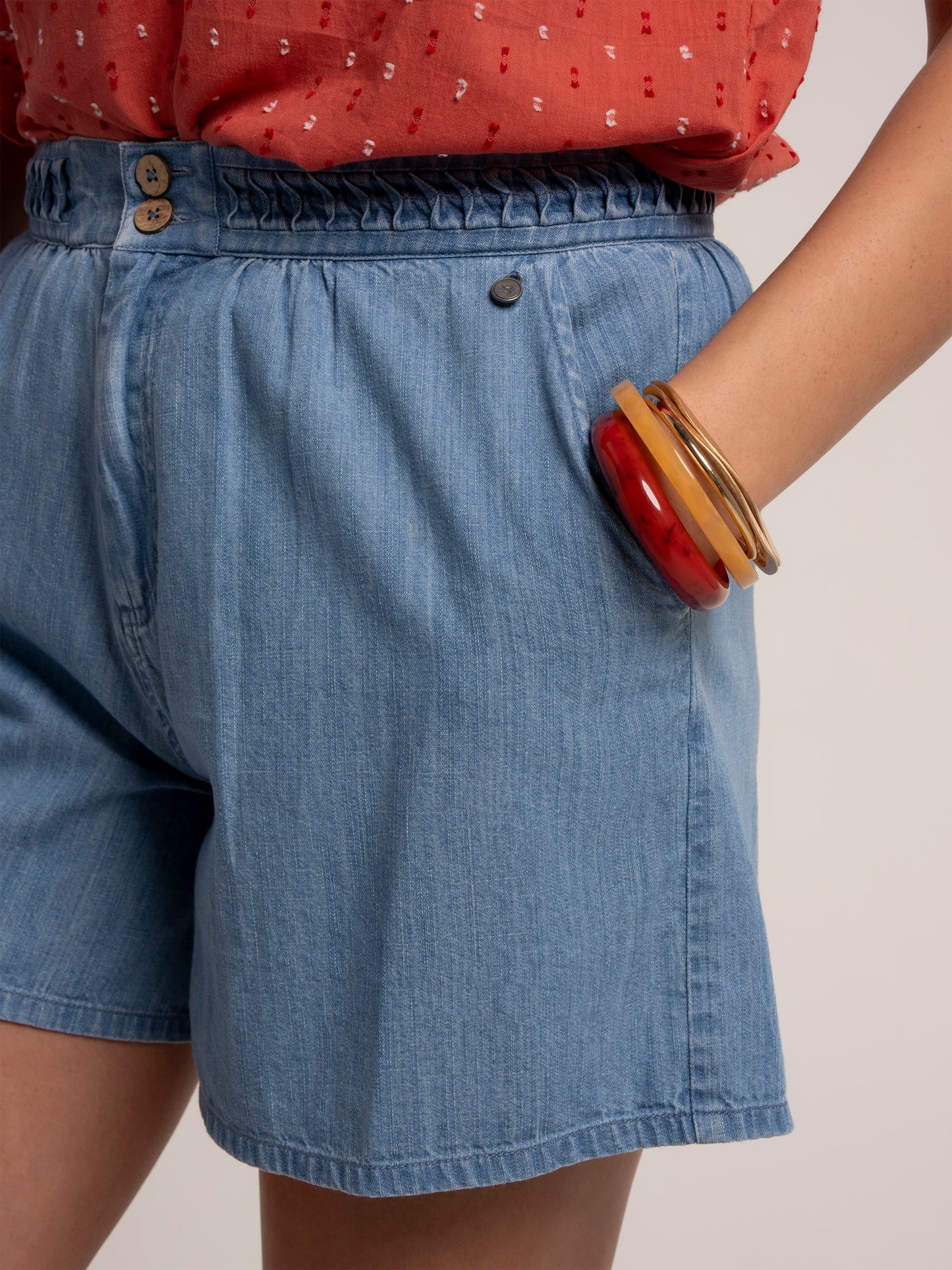 Brakeburn Denim Beach Shorts
