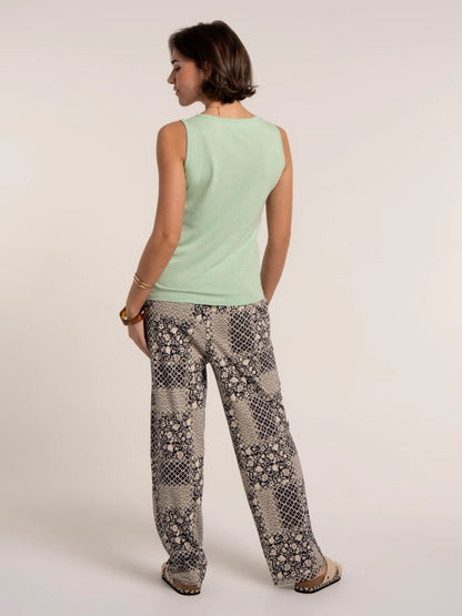 Brakeburn Collina Green Top