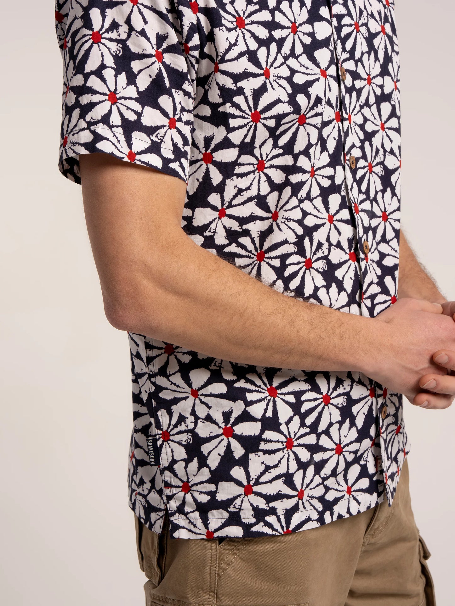 Brakeburn Mallaig Floral Printed Shirt