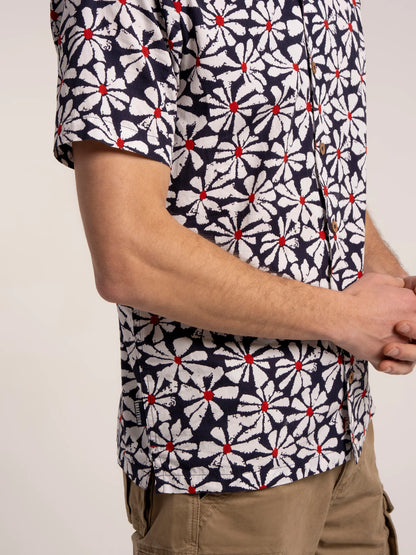 Brakeburn Mallaig Floral Printed Shirt