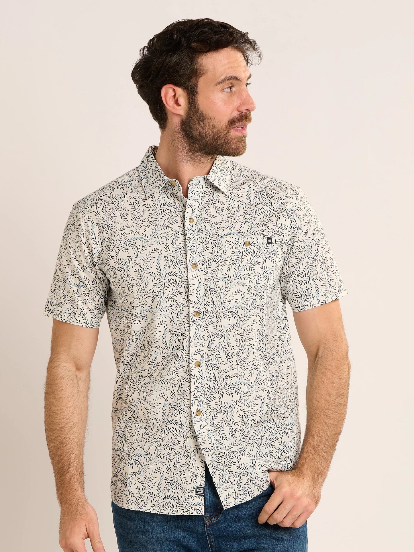 Brakeburn Mappleton Leaves Shirt