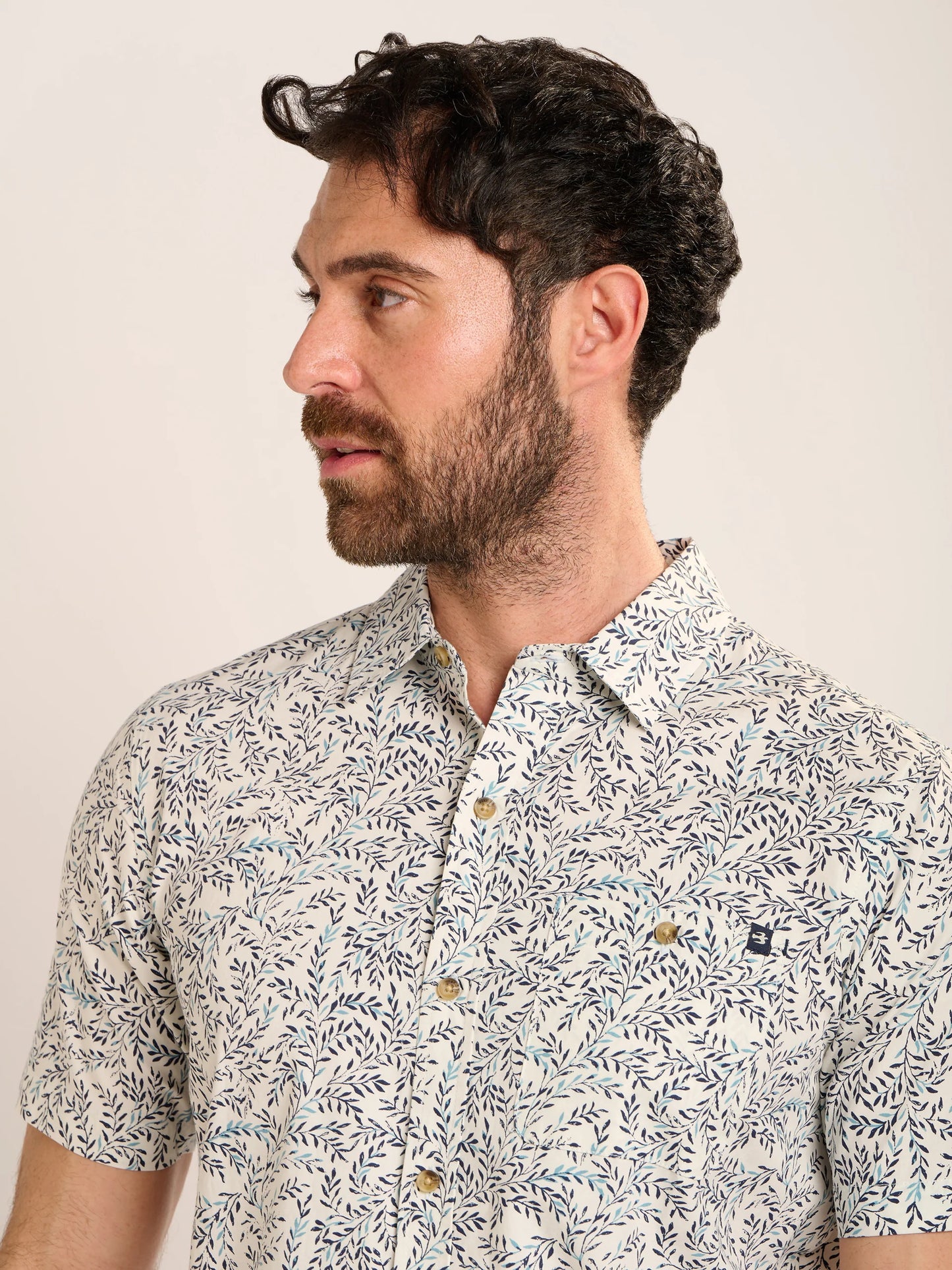 Brakeburn Mappleton Leaves Shirt