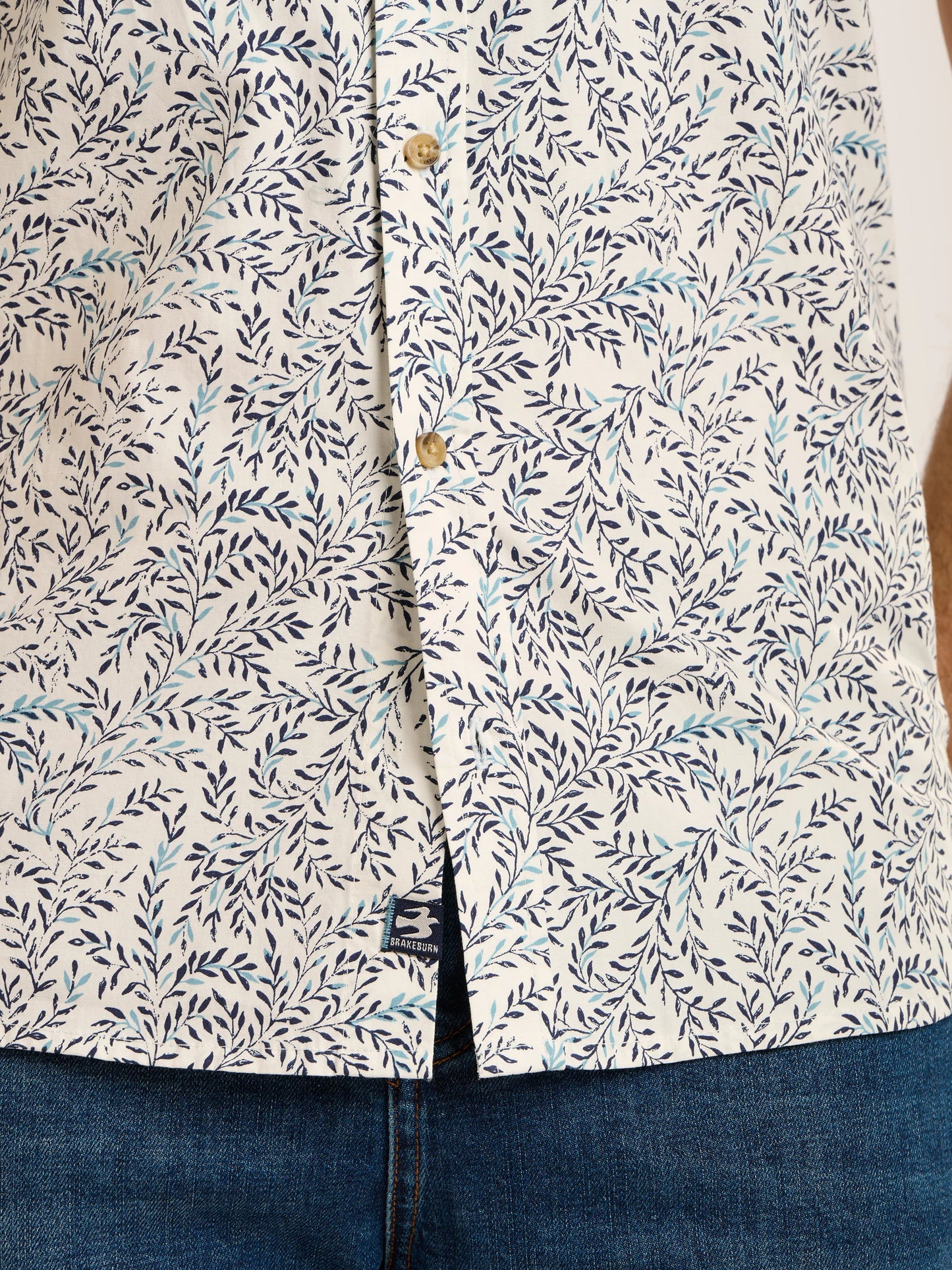 Brakeburn Mappleton Leaves Shirt