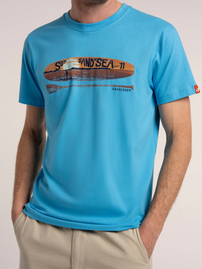 Brakeburn Rathen T-Shirt in Blue