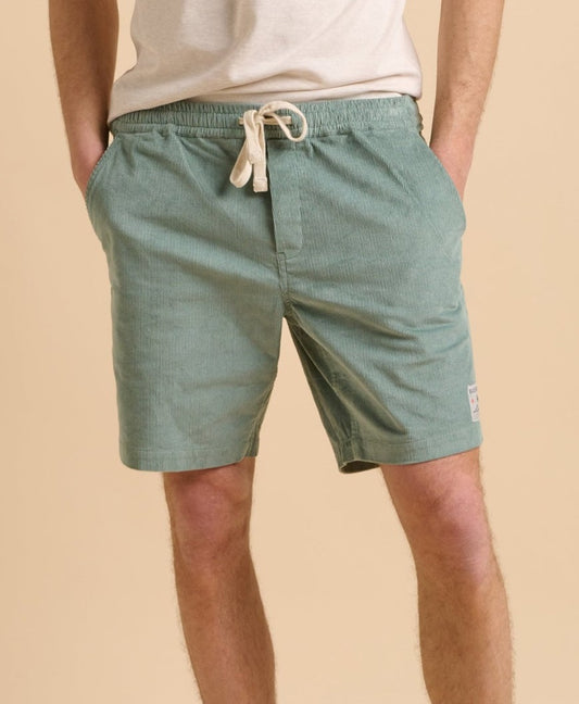 Brakeburn Green Cord Shorts