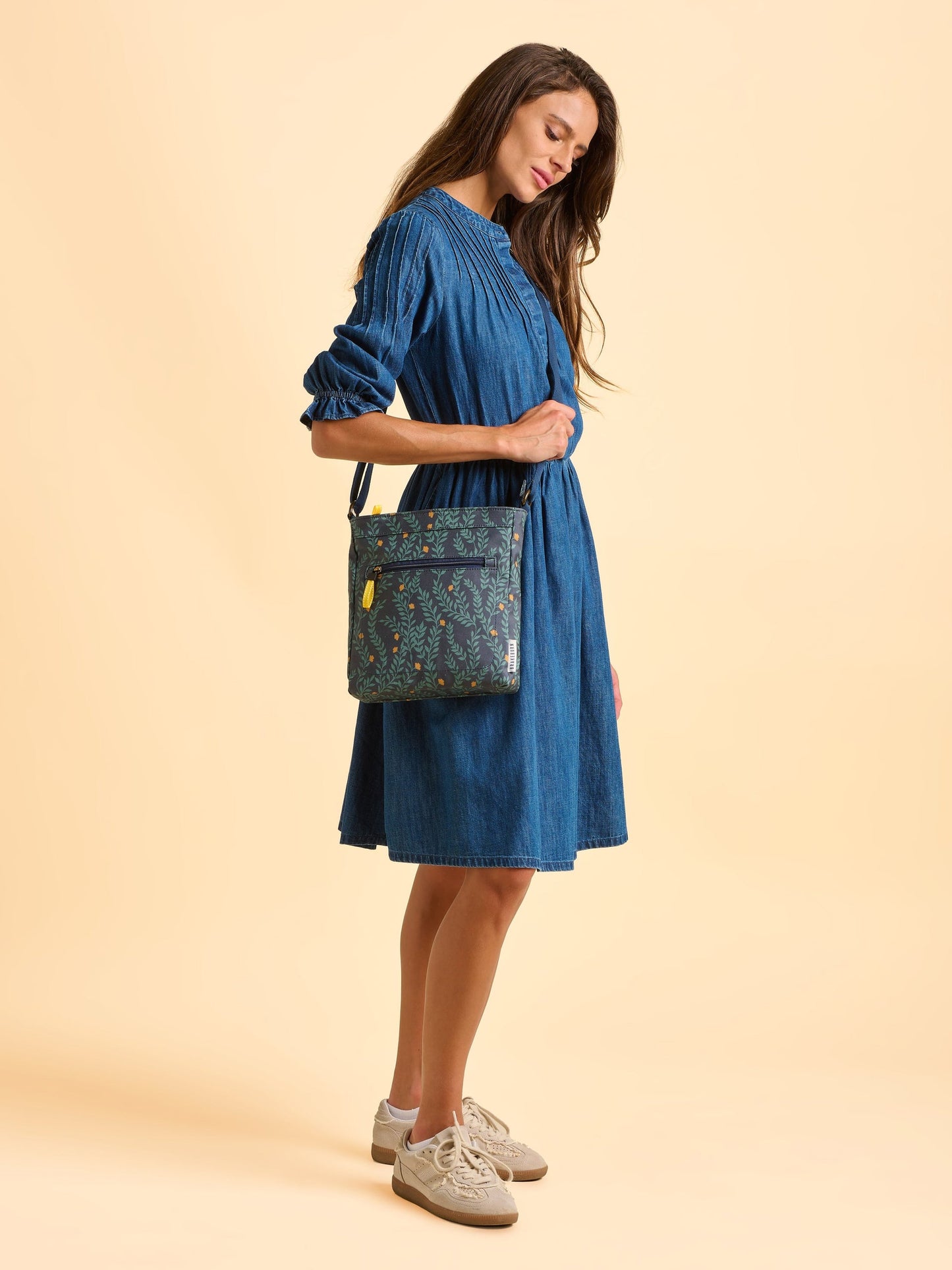 Brakeburn Twilight Leaves Crossbody Bag