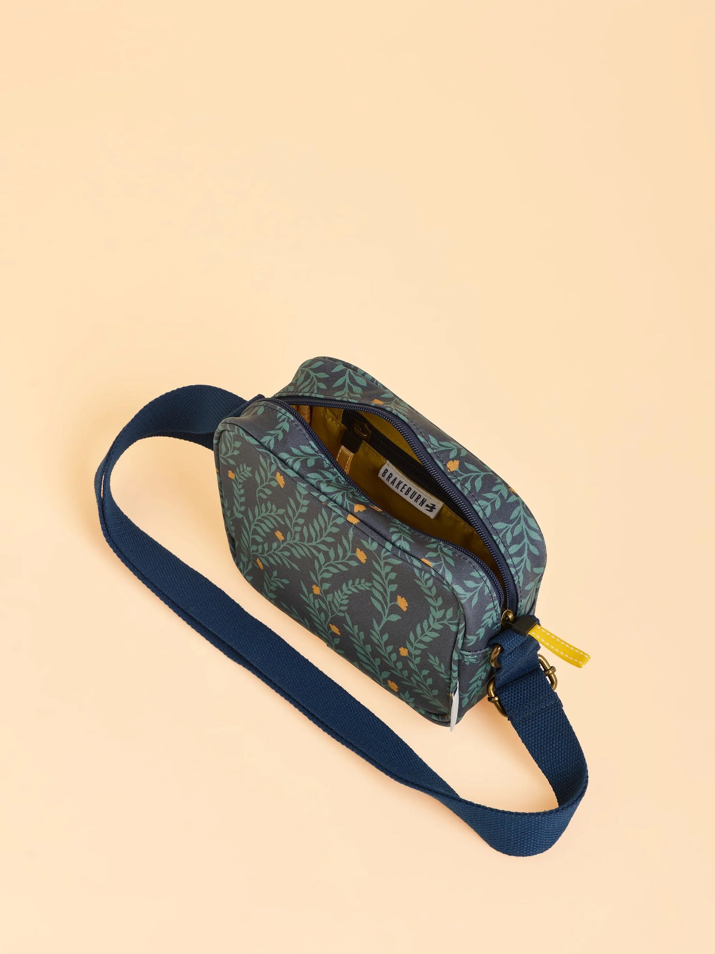 Brakeburn Twilight Leaves Box Crossbody Bag