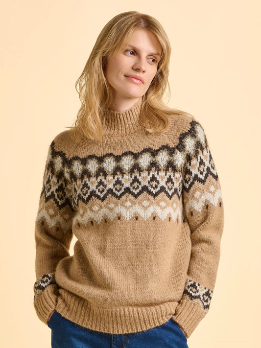 Brakeburn Fieldstone Fairisle Jumper