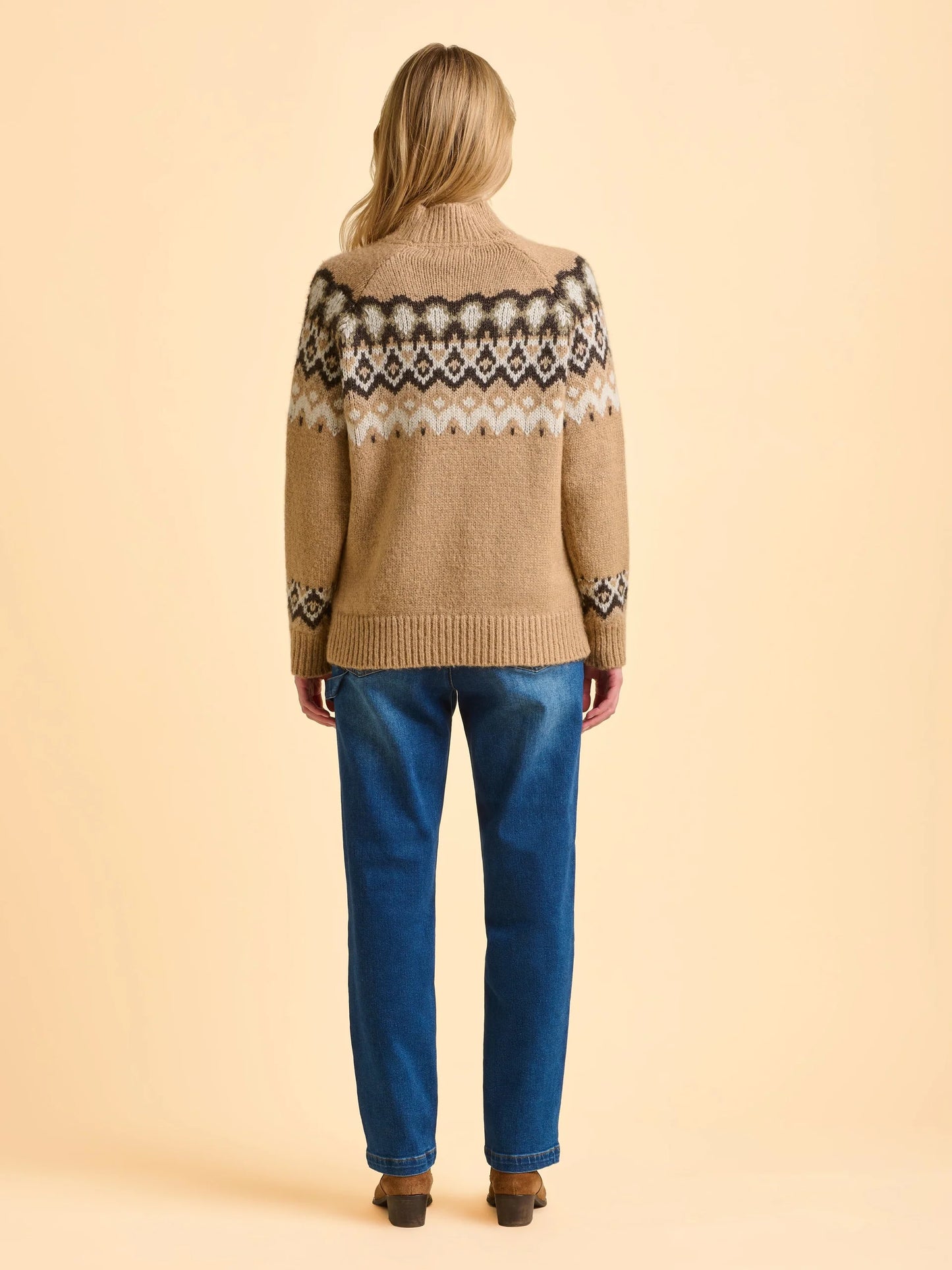 Brakeburn Fieldstone Fairisle Jumper