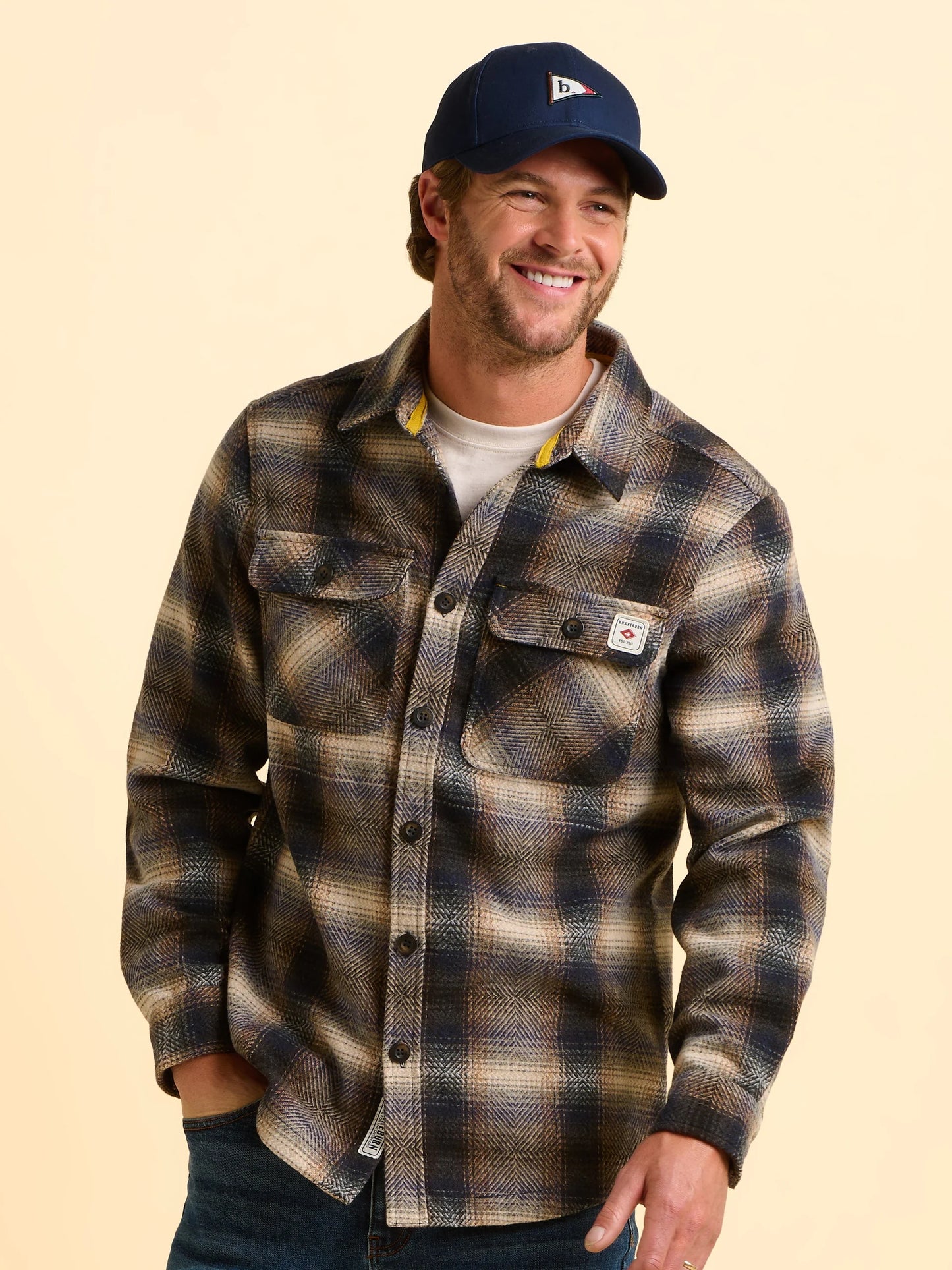 Brakeburn Badbury Check Overshirt