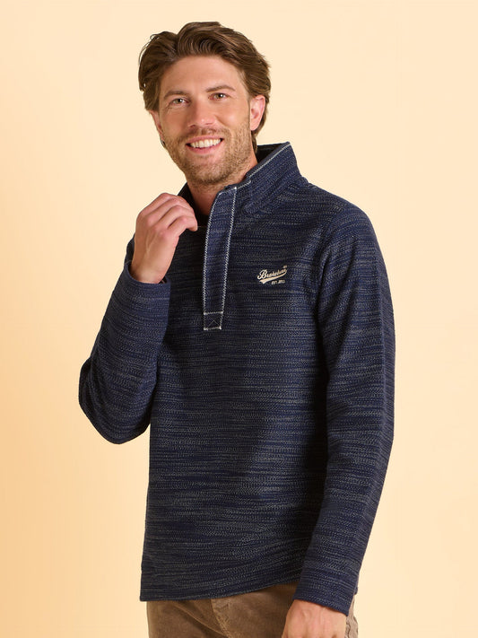 Brakeburn Weymouth Quarter Zip Sweatshirt