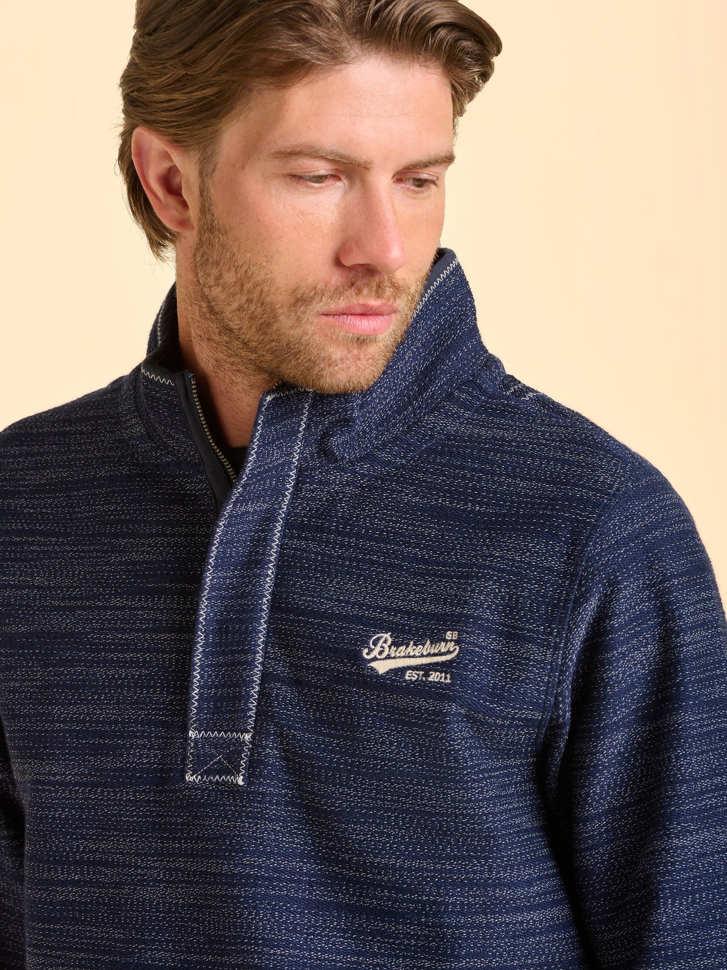 Brakeburn Weymouth Quarter Zip Sweatshirt