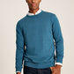 Joules Jarvis Crew Neck Knitted Jumper in Blue Marl