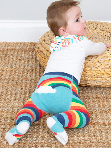 Kite Rainbow Cloud Knit Leggings