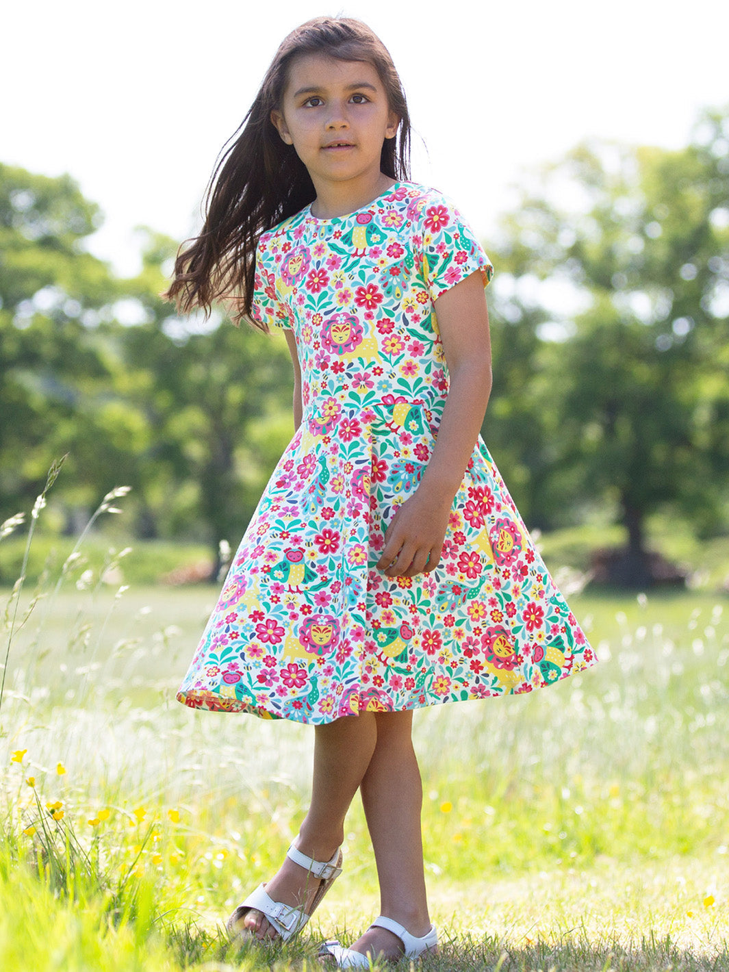 Kite Growing Brave Skater Dress