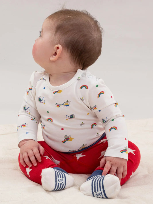 Kite Penguin Parade Knit Leggings