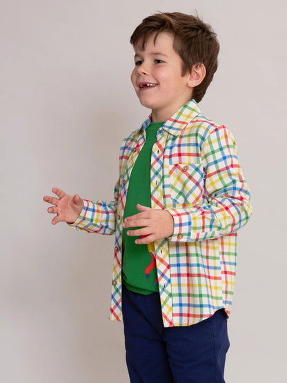 Kite Rainbow Check Shirt