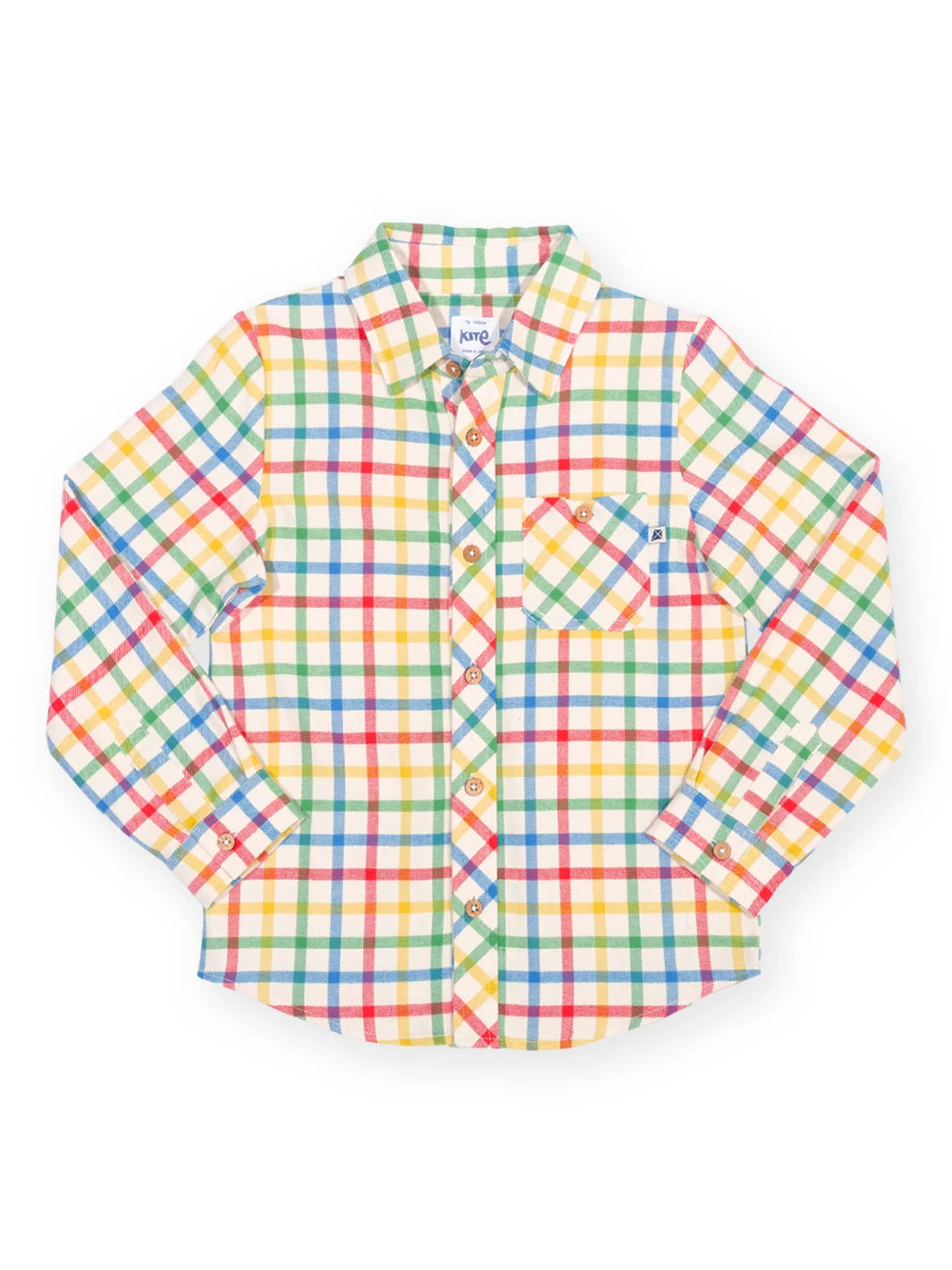 Kite Rainbow Check Shirt