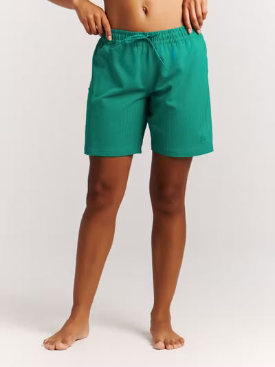 Protest Agaat Beach Shorts in Peacock Green