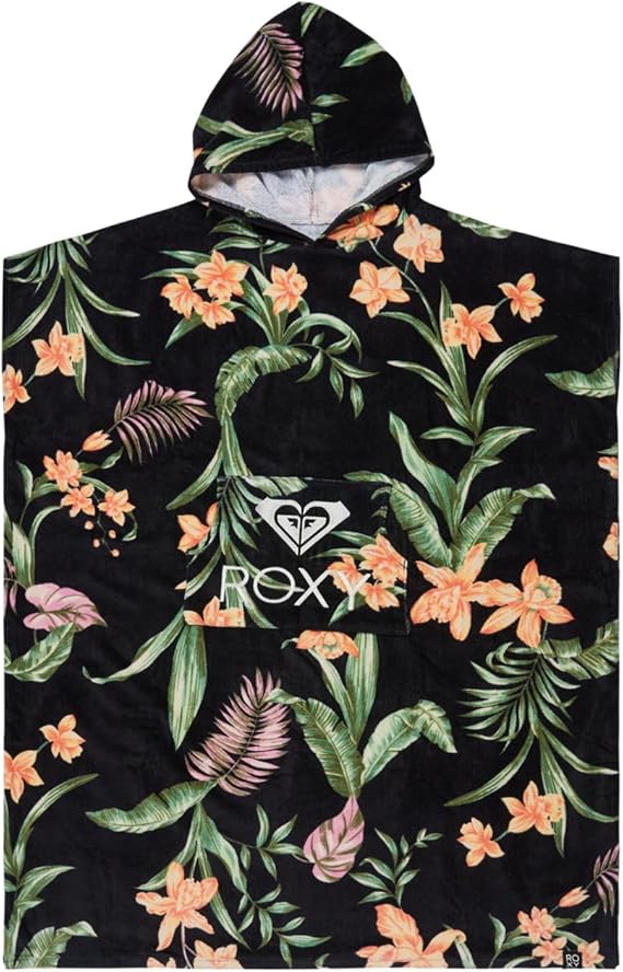 Roxy Stay Magical Hooded Towel in Black