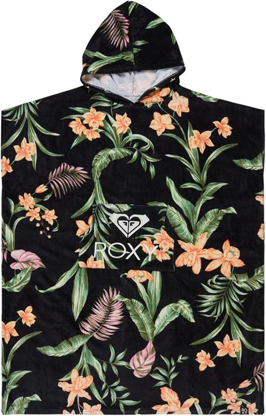 Roxy Stay Magical Hooded Towel in Black