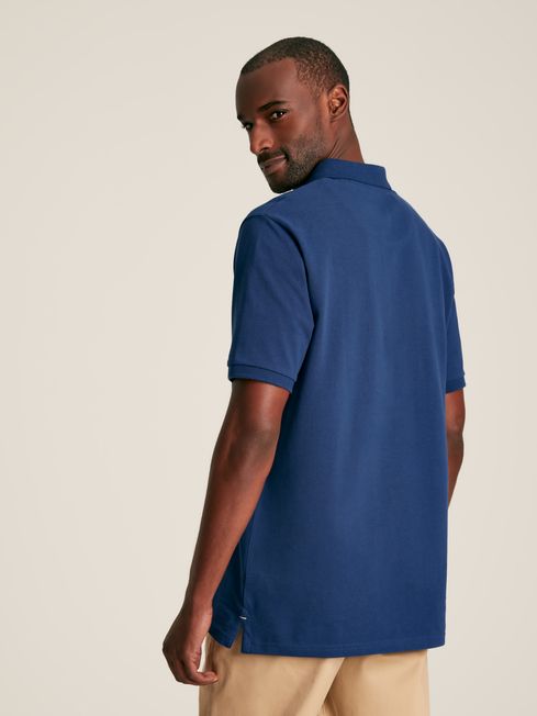 Joules Woody Polo Shirt in Deep Blue