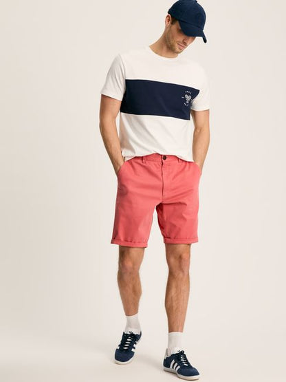 Joules Chino Shorts in Berry