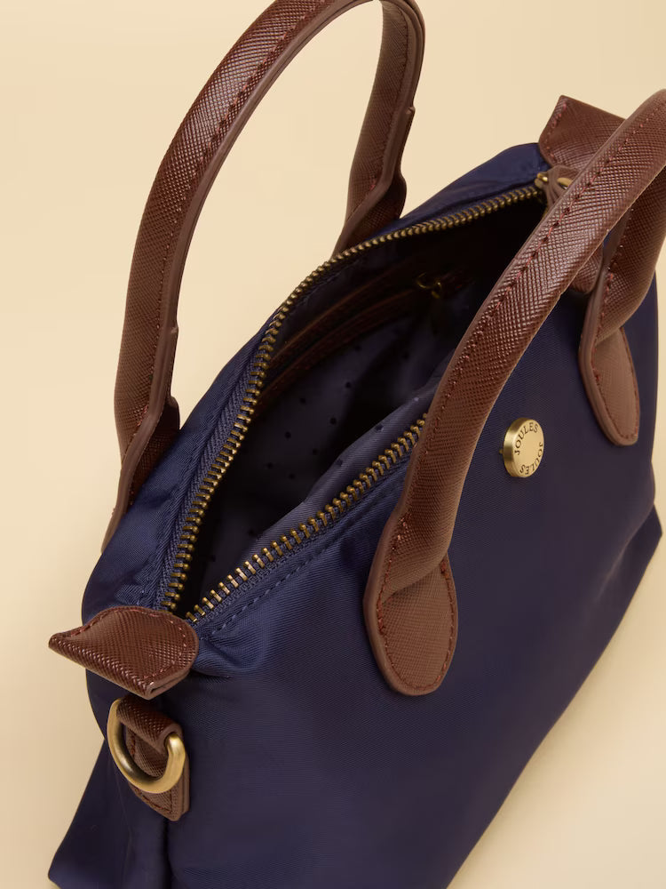 Joules Mini Crossbody Handbag in Navy