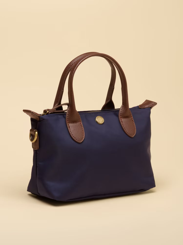 Joules Mini Crossbody Handbag in Navy