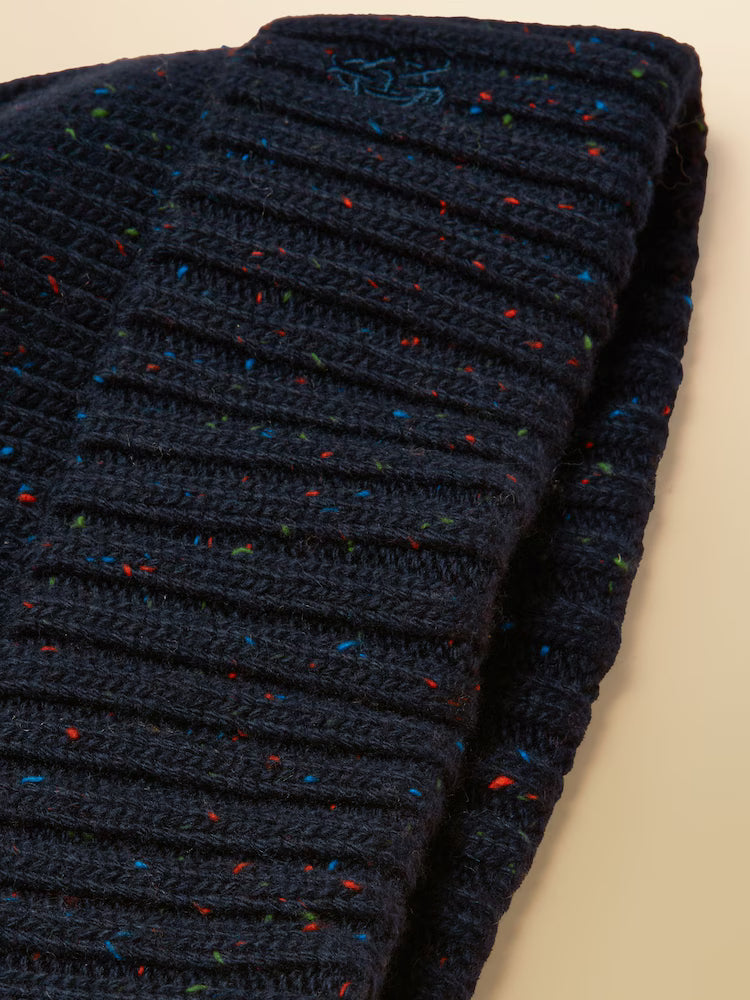 Joules Hammond Navy Beanie Hat